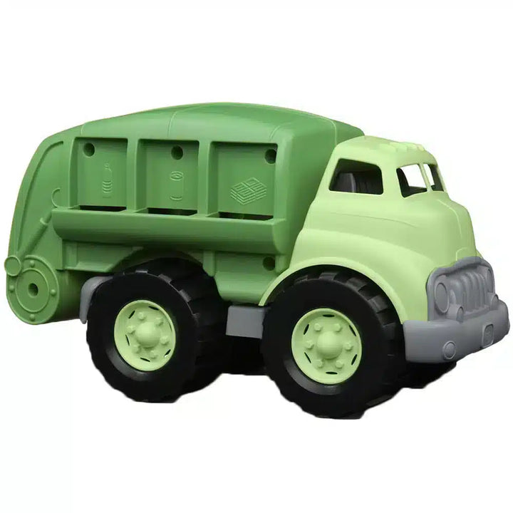GREEN RECYCLING TRUCK