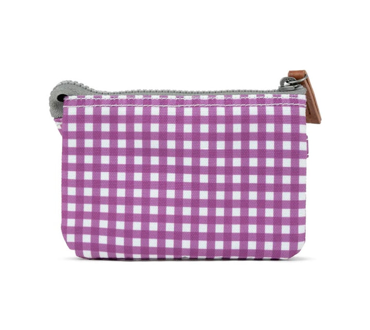 CARNABY PURPLE GINGHAM WALLET