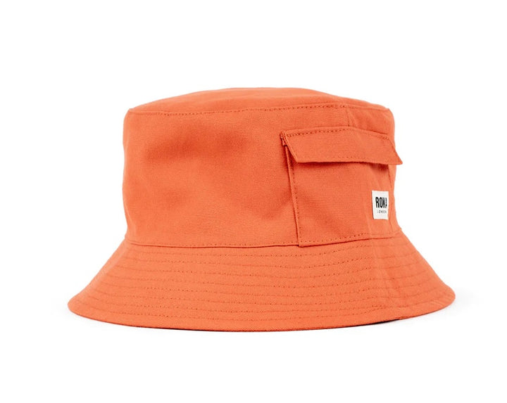 HATFIELD BURNT ORANGE BUCKET HAT