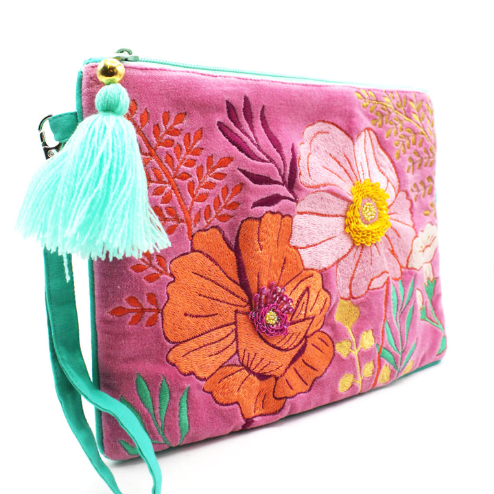 POSY HOT PINK CLUTCH