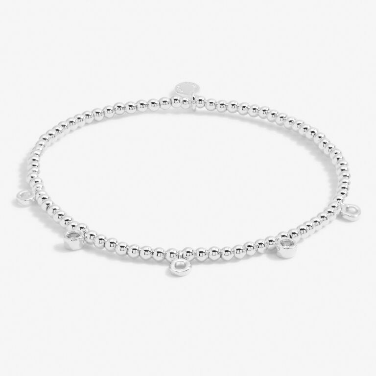 STACKS OF STYLE SILVER ORGANIC SHAPE BRACELET SET OF 2