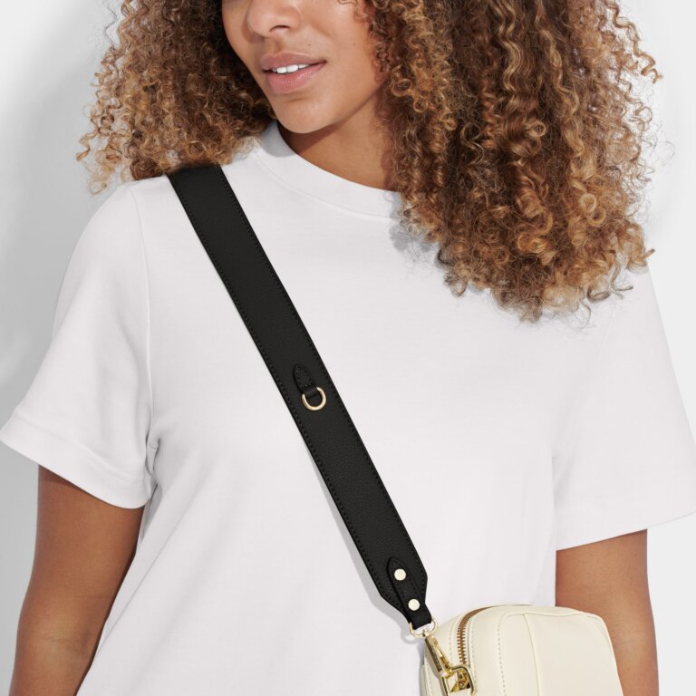 PU BLACK BAG STRAP