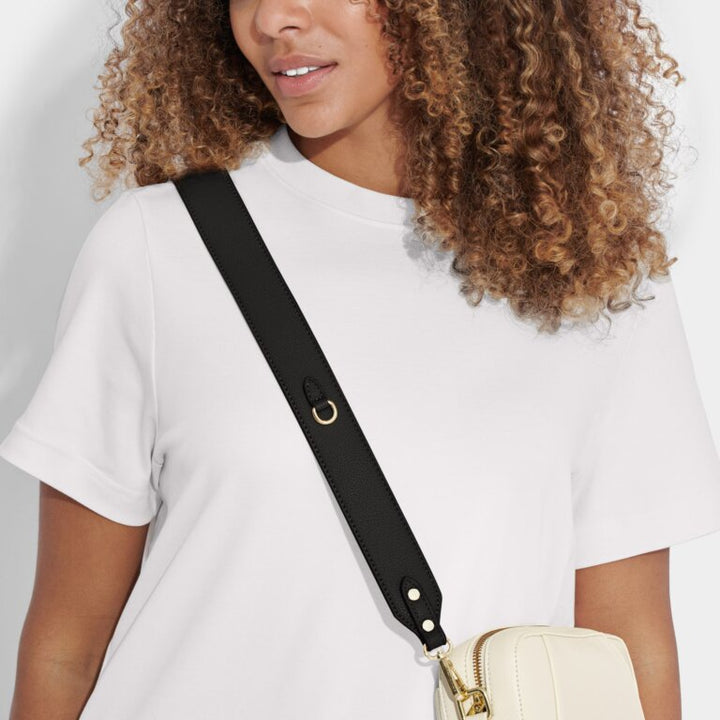 PU BLACK BAG STRAP