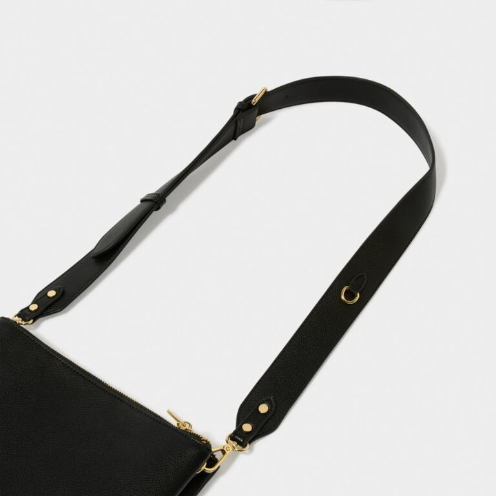 PU BLACK BAG STRAP