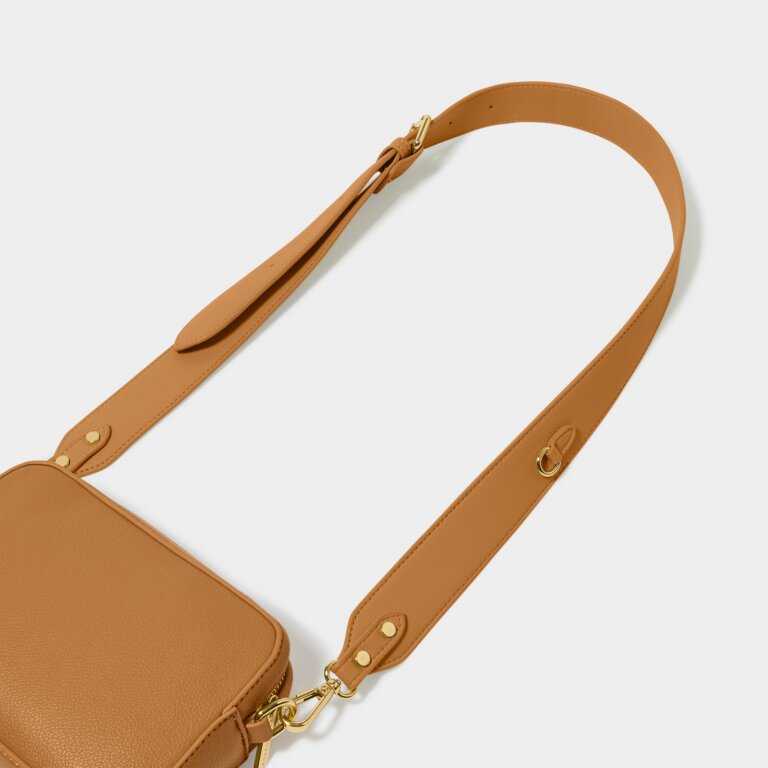 PU TAN BAG STRAP