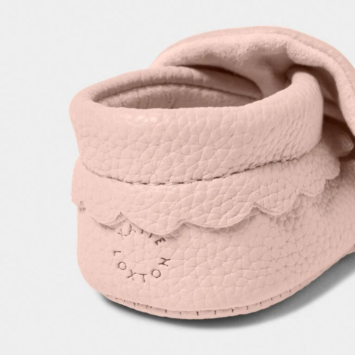 BLUSH PINK BABY SHOES