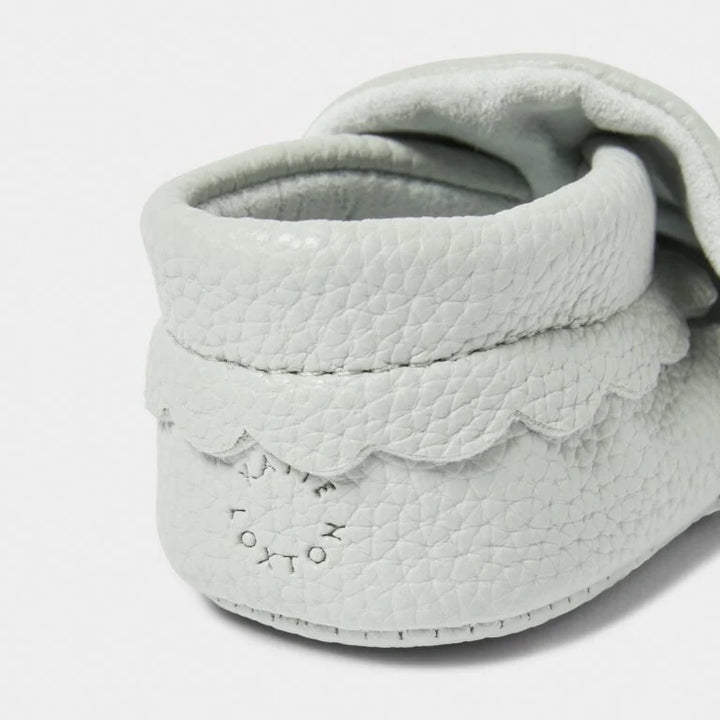 PALE GREY BABY SHOES