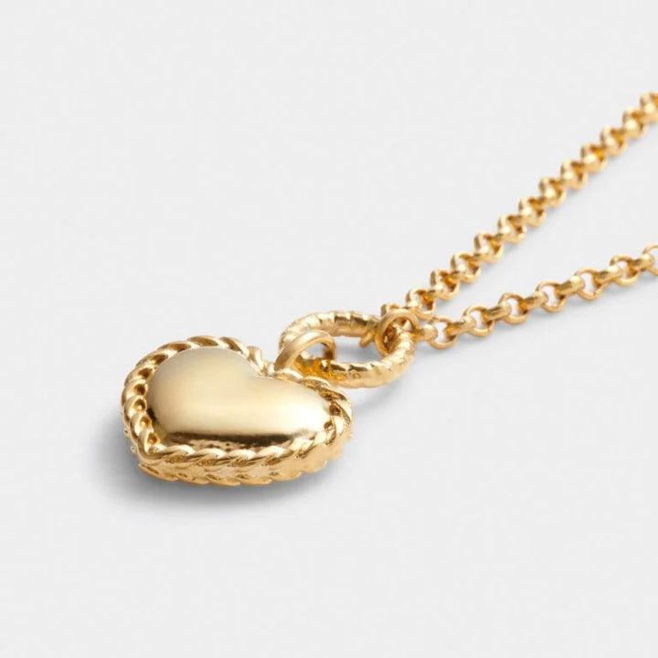 LOVE WATERPROOF GOLD HEART NECKLACE