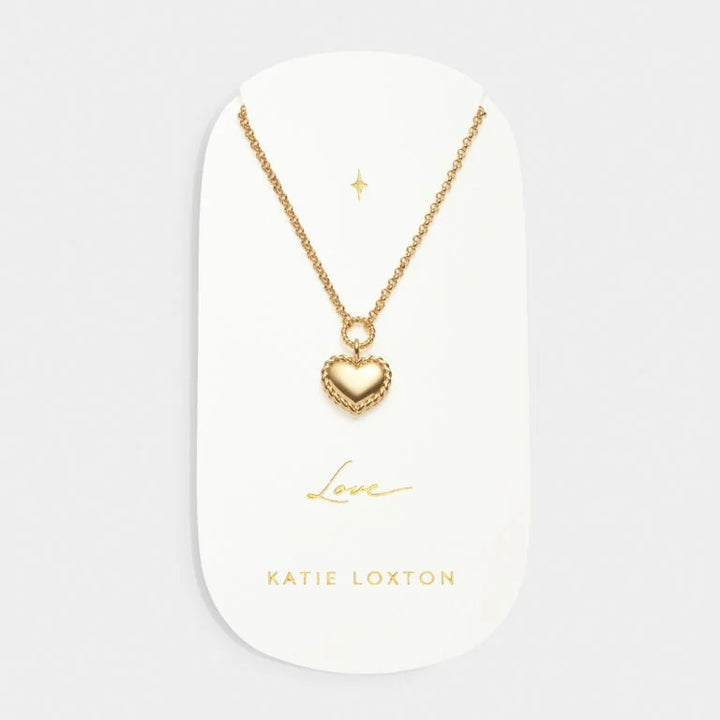 LOVE WATERPROOF GOLD HEART NECKLACE
