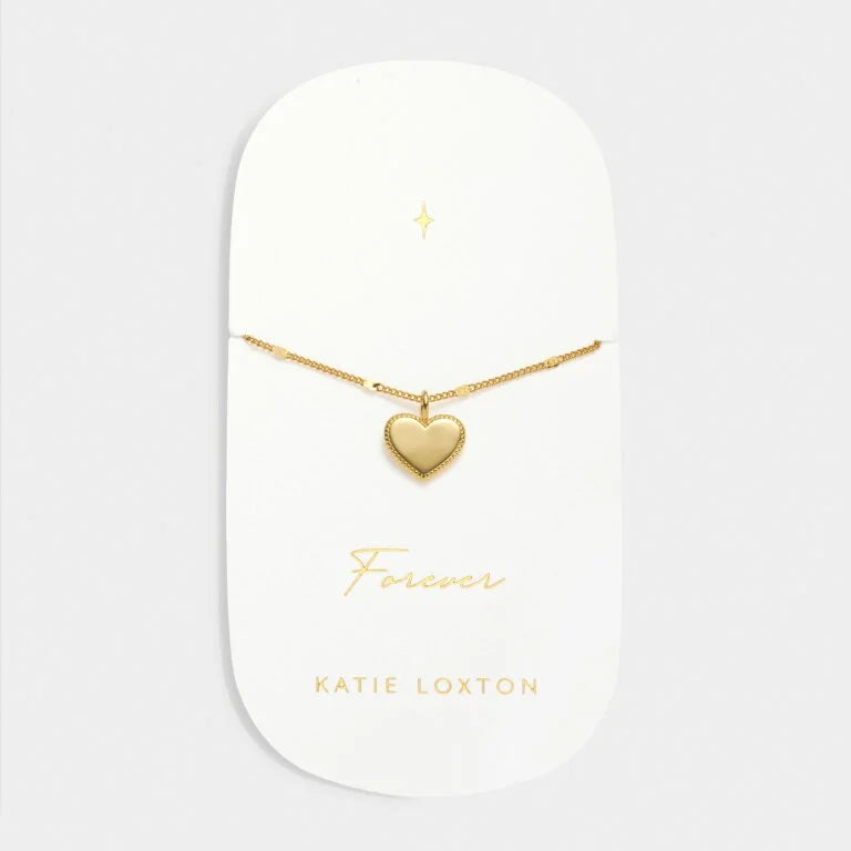 FOREVER WATERPROOF GOLD HEART BRACELET