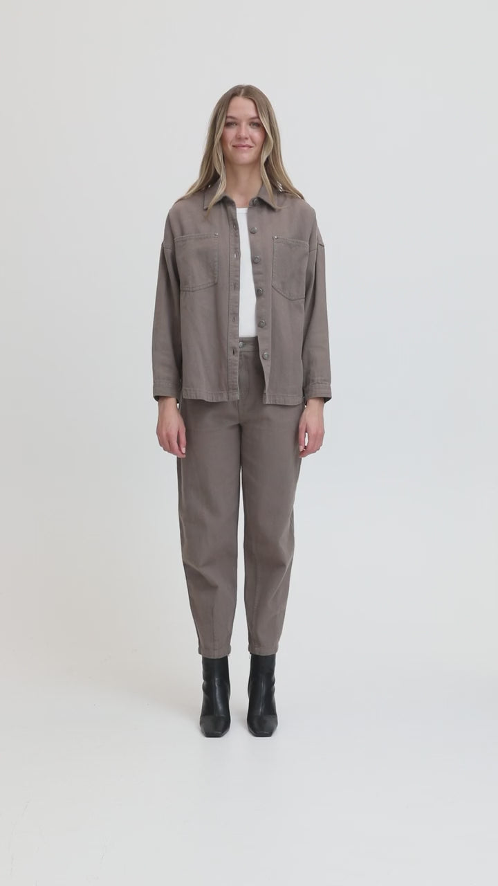YRSA JACKET WALNUT