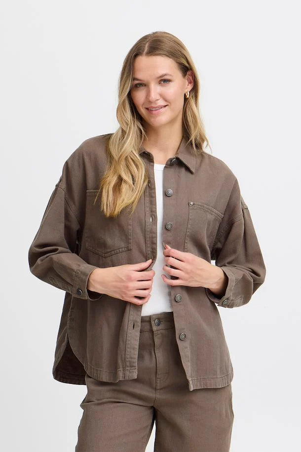 YRSA JACKET WALNUT