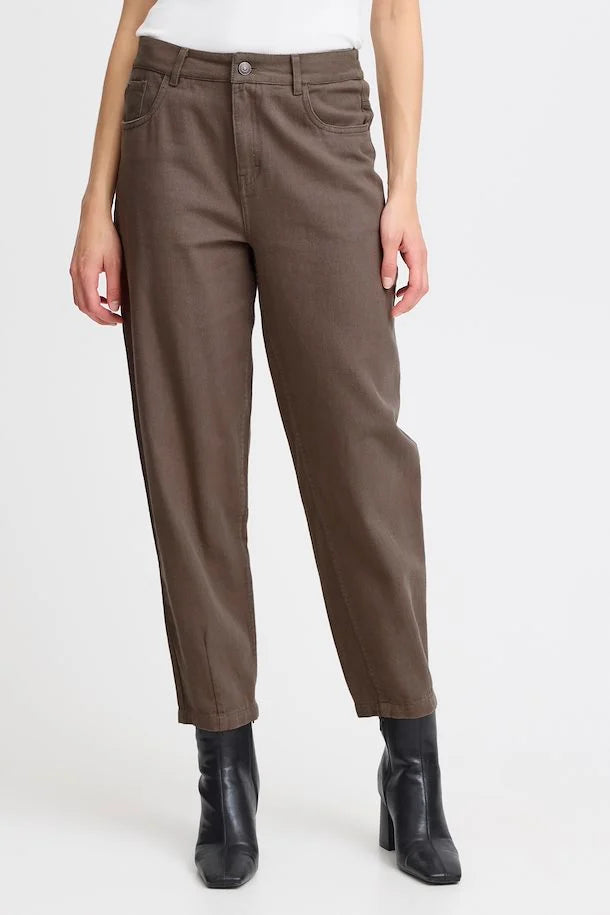 YRSA MOLLY JEANS WALNUT