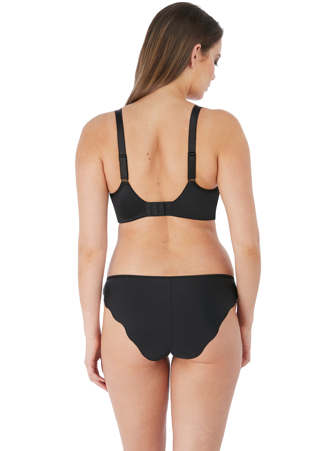 BLACK ANA UNDERWIRE MOULDED SPACER BRA