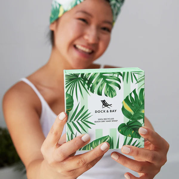 QUICK DRY HAIR WRAP - BOTANICAL PARADISE