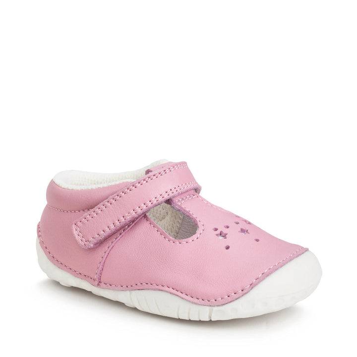 TUMBLE PALE PINK LEATHER PRE WALKER