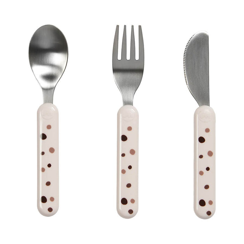 DREAMY DOTS CUTLERY POWDER PINK
