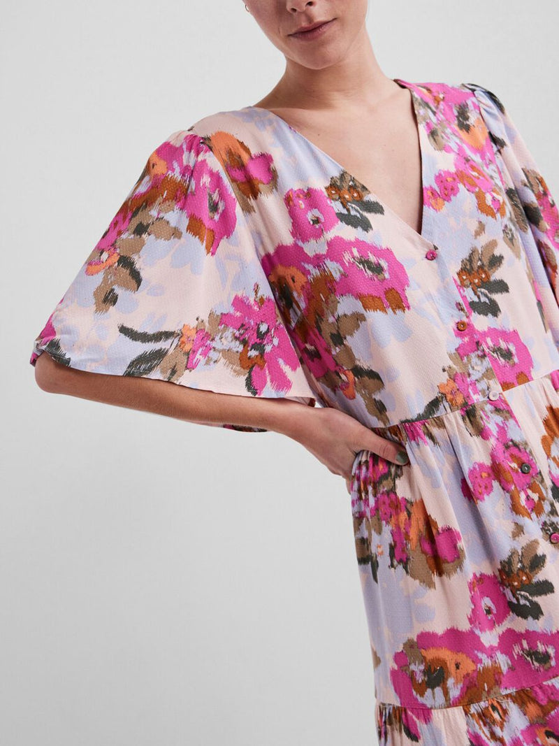PEARL BLUSH YASSIMUNA SHIRT DRESS