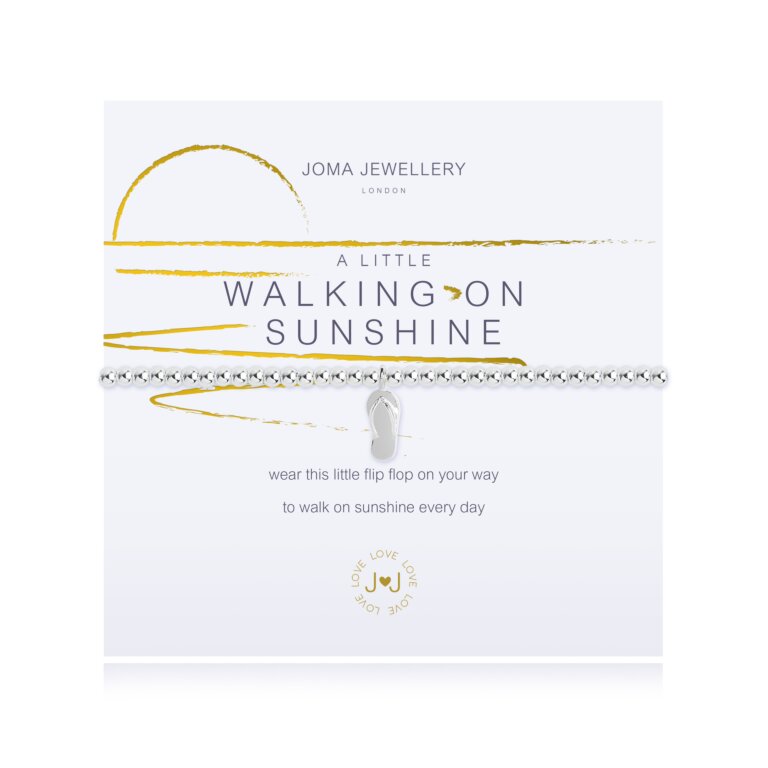 A LITTLE WALKING ON SUNSHINE BRACELET