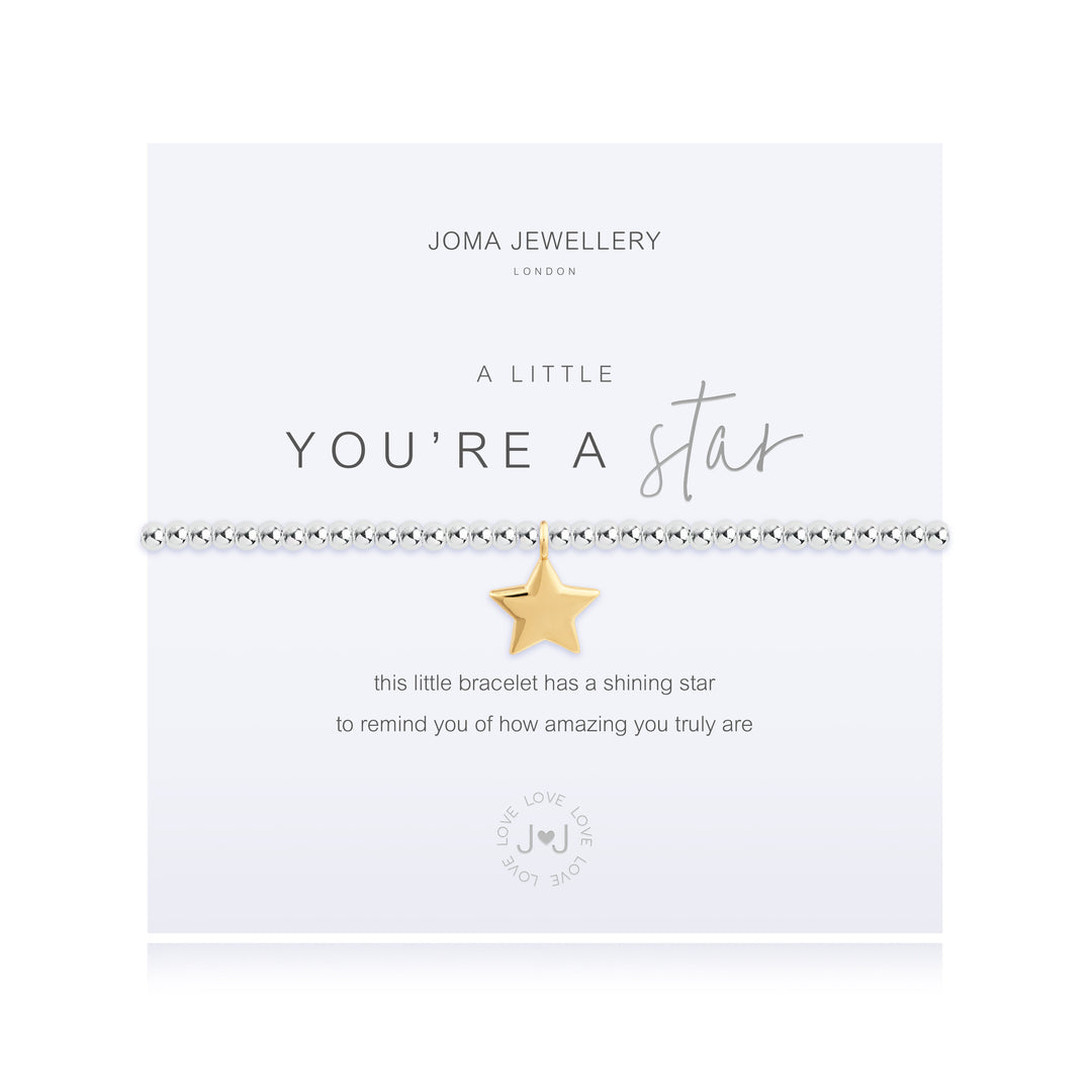 A LITTLE YOU'RE A STAR BRACELET