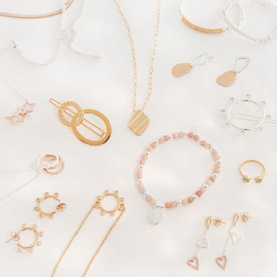 ZAHRA | CZ HOOP NECKLACE
