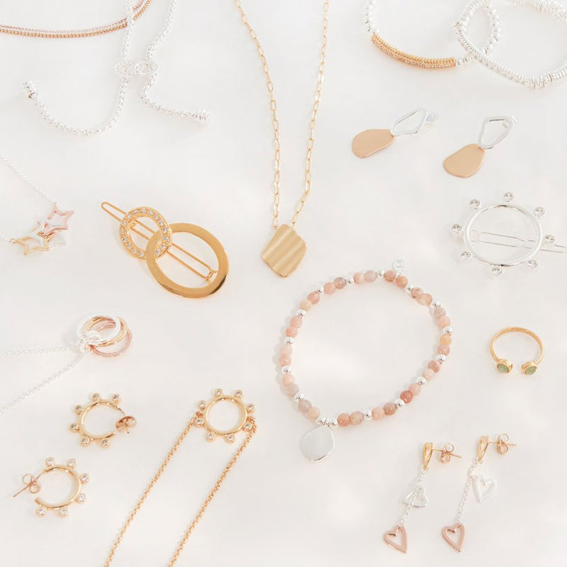 ZAHRA | CZ HOOP NECKLACE