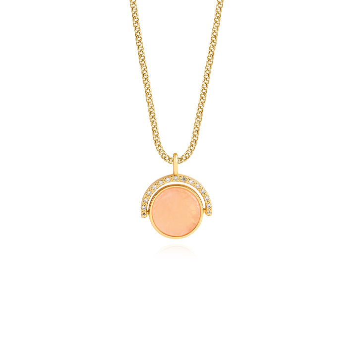POSITIVITY PENDANTS LIVE LOVE SPARKLE NECKLACE