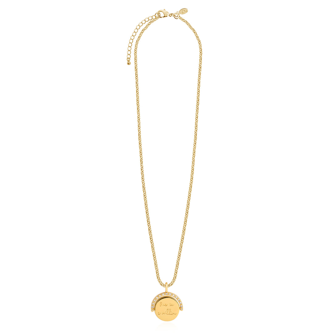 POSITIVITY PENDANTS ONE IN A MILLION NECKLACE
