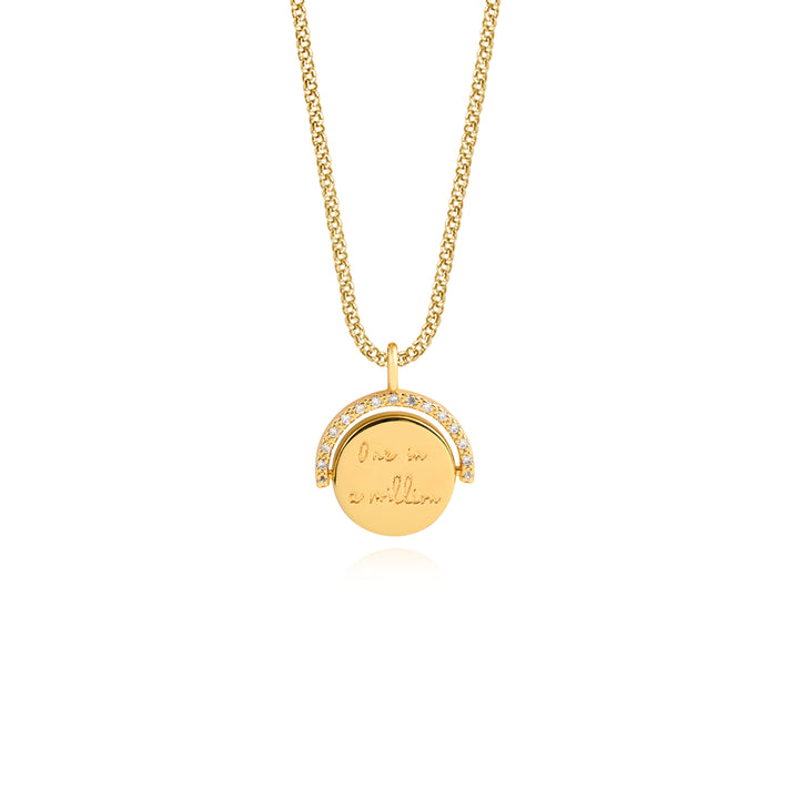 POSITIVITY PENDANTS ONE IN A MILLION NECKLACE