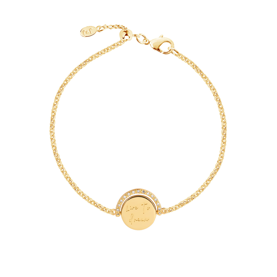 POSITIVITY PENDANTS LIVE TO DREAM BRACELET