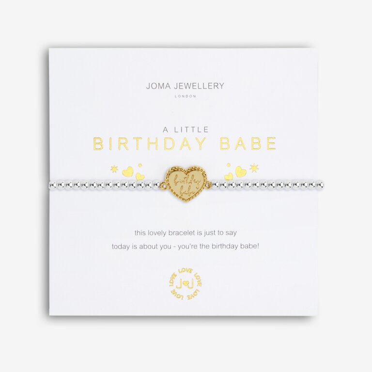 A LITTLE BIRTHDAY BABE BRACELET