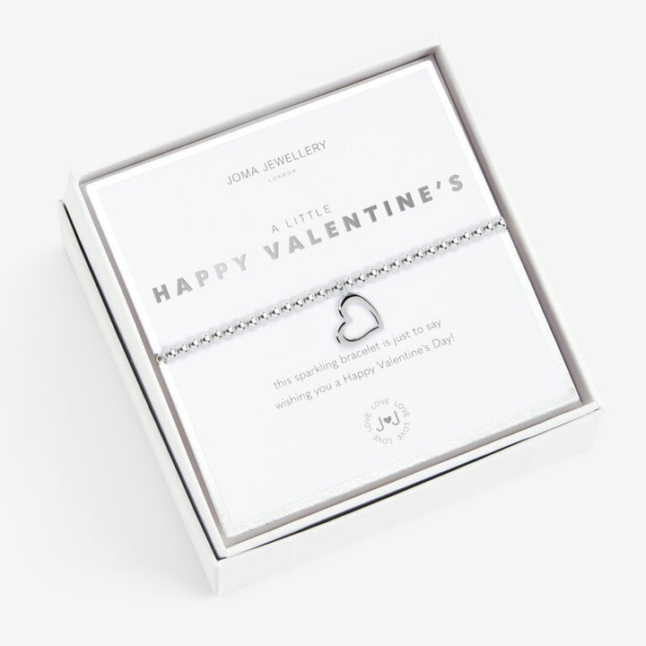 BEAUTIFULLY BOXED A LITTLE HAPPY VALENTINES BRACELET