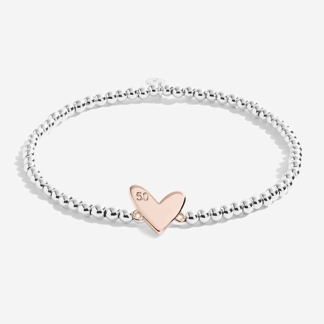 BEAUTIFUL 50TH BIRTHDAY BRACELET