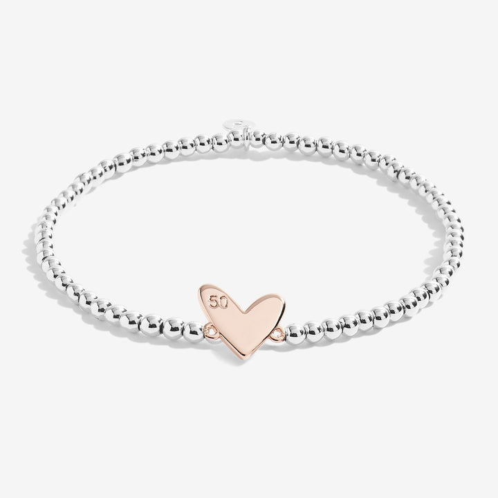 BEAUTIFUL 50TH BIRTHDAY BRACELET