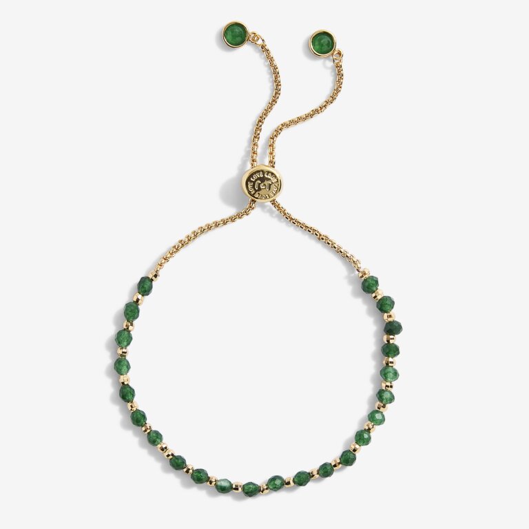 BOHEMIA GREEN AGATE BRACELET
