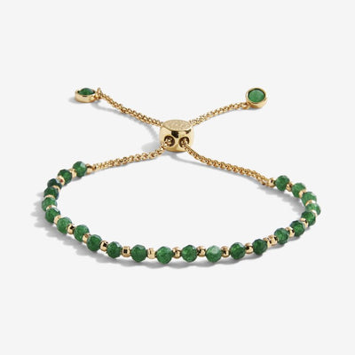 BOHEMIA GREEN AGATE BRACELET