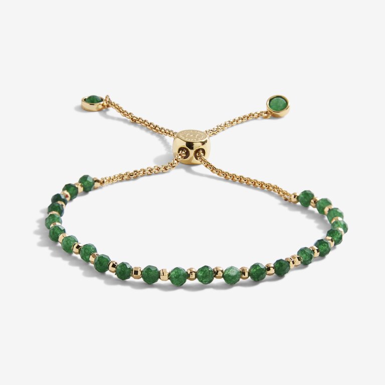 BOHEMIA GREEN AGATE BRACELET