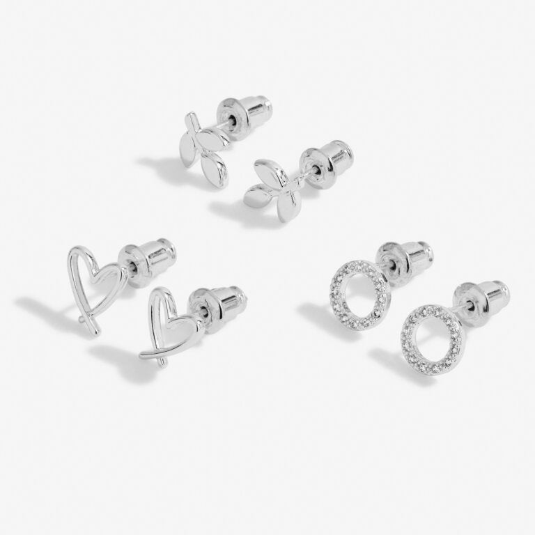 OCCASION EARRING BOX - FOREVER FAMILY SET OF THREE