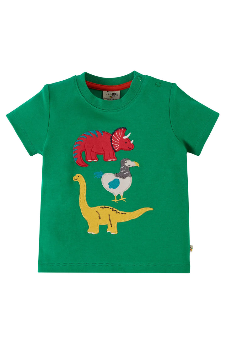 LITTLE CREATURE TOP GREEN DINO