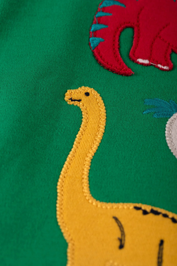 LITTLE CREATURE TOP GREEN DINO