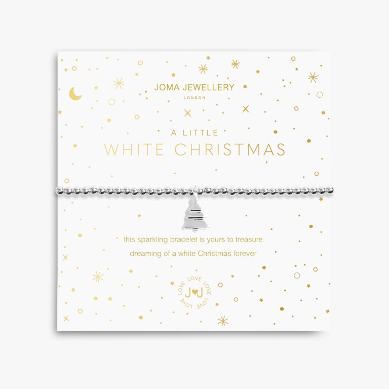 CHRISTMAS A LITTLE WHITE CHRISTMAS BRACELET