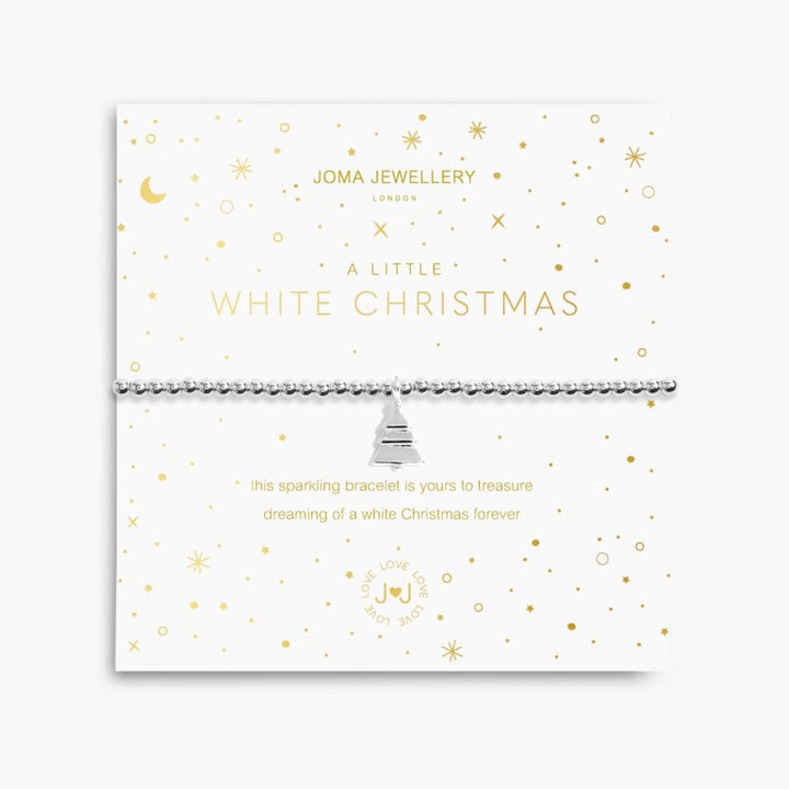 CHRISTMAS A LITTLE WHITE CHRISTMAS BRACELET