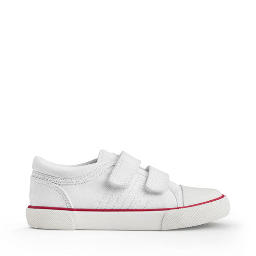 SANDCASTLE WHITE CANVAS SHOE