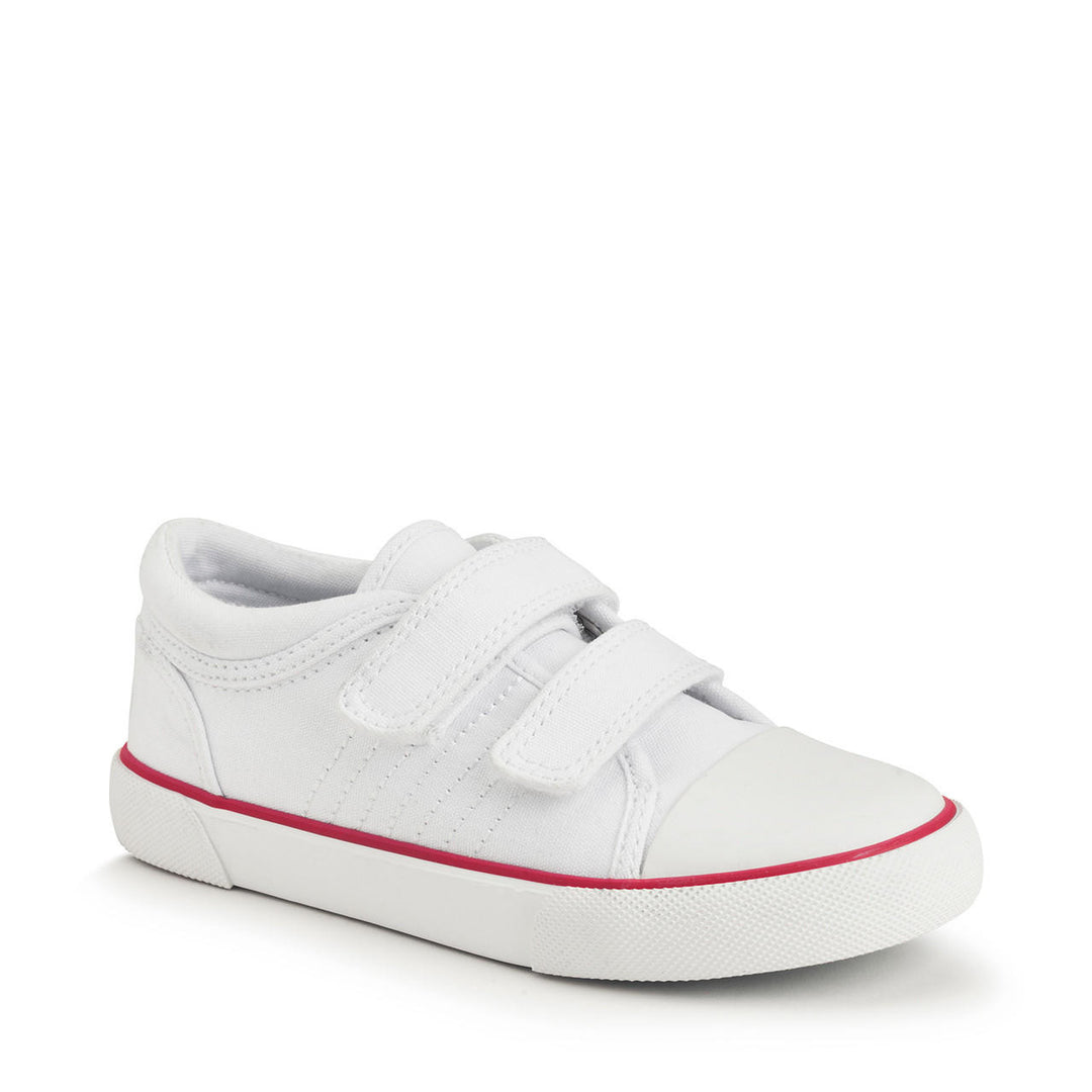 SANDCASTLE WHITE CANVAS SHOE