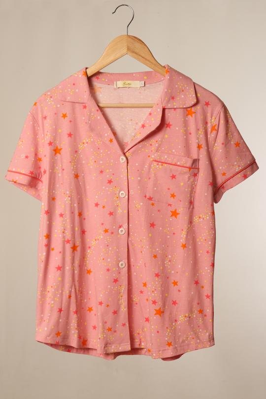 LIGHT PINK SHOOTING STARS PYJAMAS