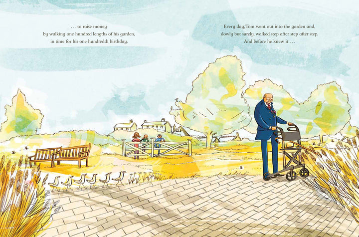 ONE HUNDRED STEPS: THE STORY OF CAPTAIN SIR TOM MOORE