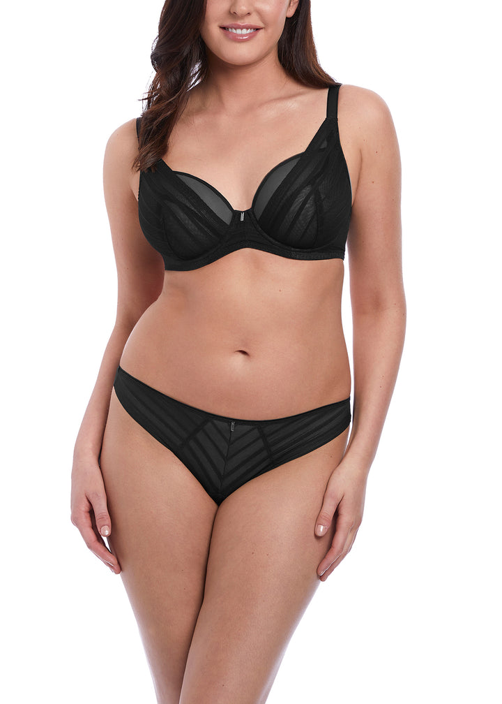 BLACK CAMEO BRA