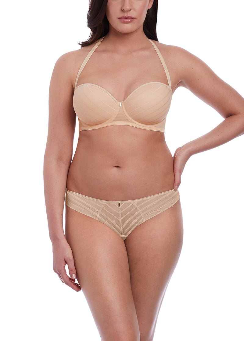 SAND CAMEO STRAPLESS BRA