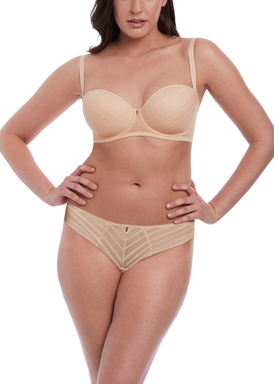 SAND CAMEO STRAPLESS BRA
