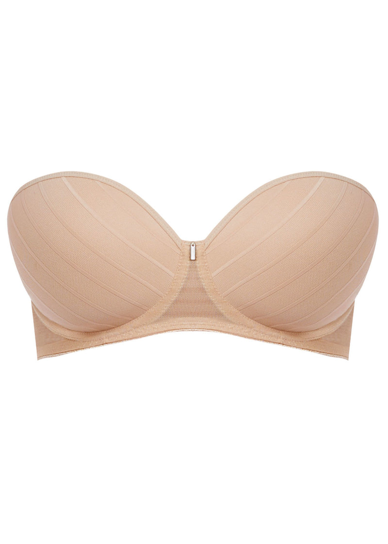 SAND CAMEO STRAPLESS BRA
